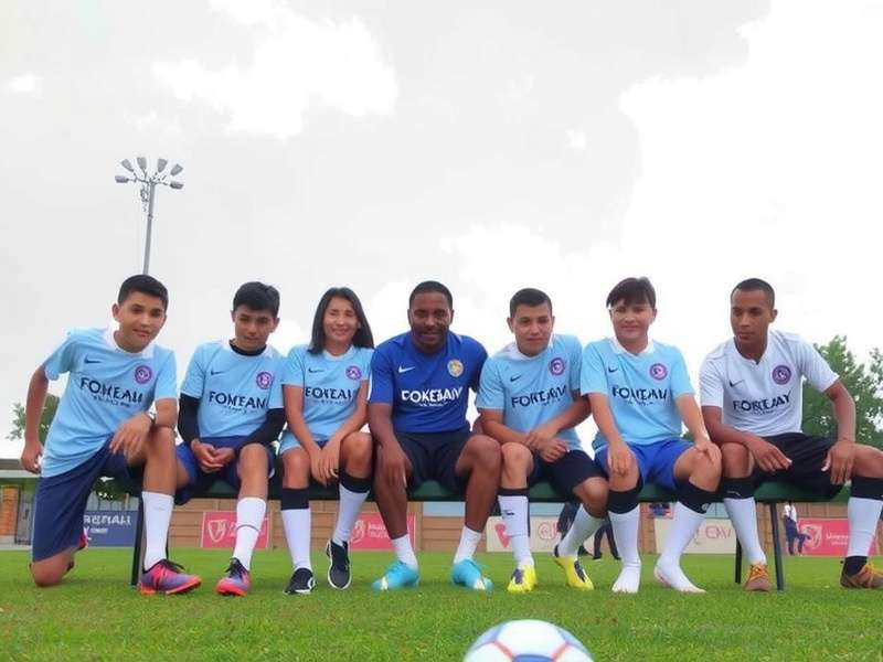 Community coach teaching football